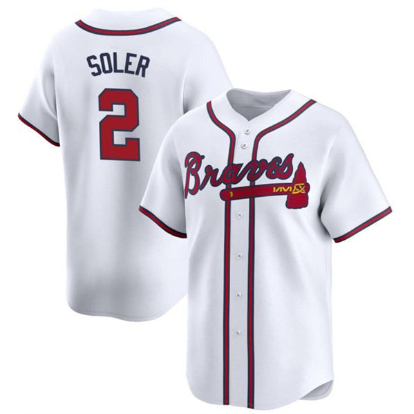 Atlanta Braves #2 Jorge Soler White RONA 2024 Home Limited Stitched Jersey