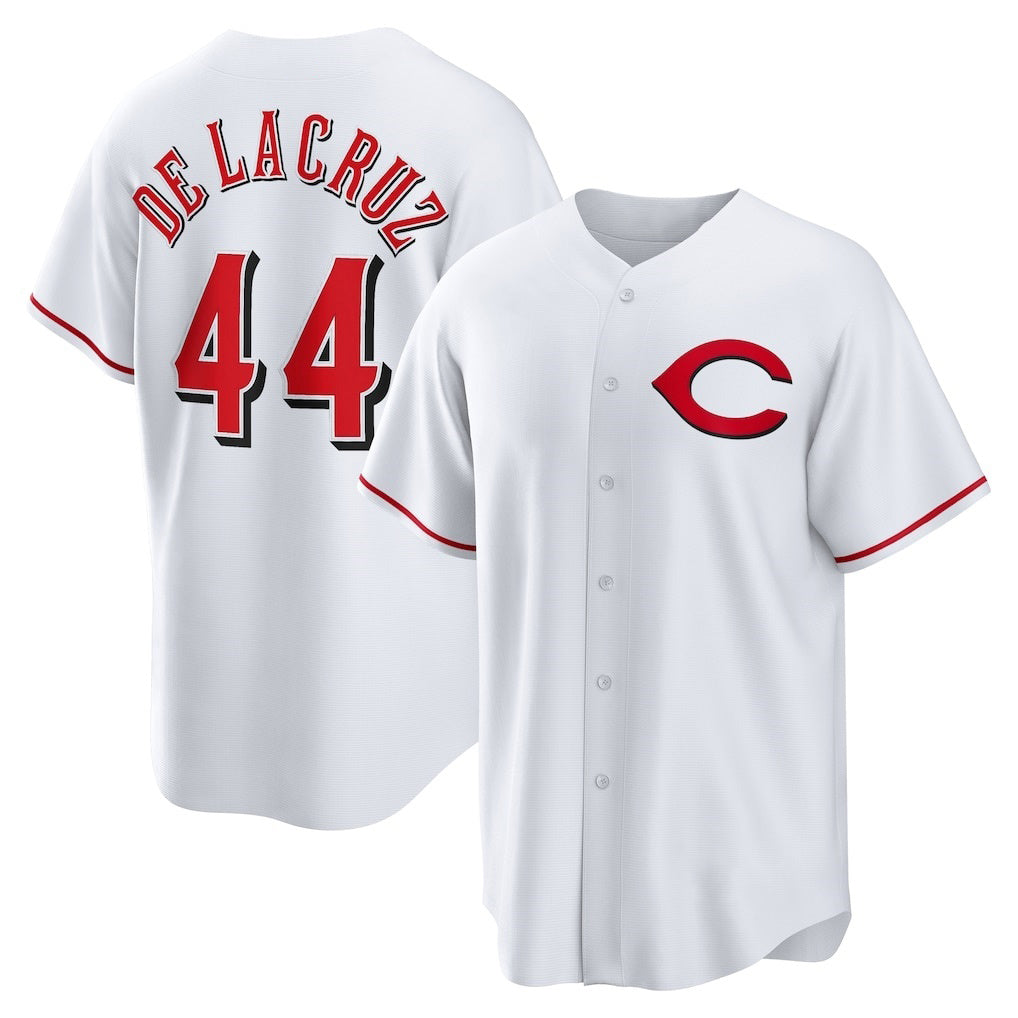 Cincinnati Reds #44 Elly De La Cruz White RONA Alternate 2 Replica Jersey