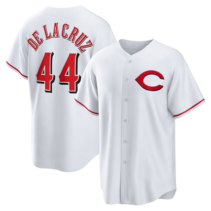 Cincinnati Reds #44 Elly De La Cruz White RONA Alternate 2 Replica Jersey