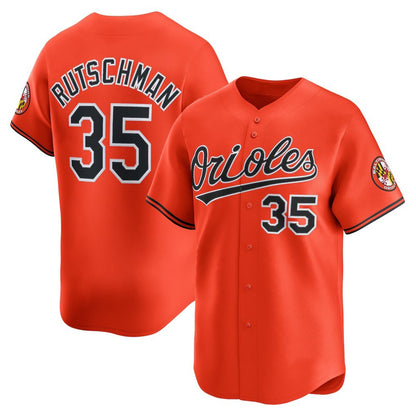 Baltimore Orioles #35 Adley Rutschman Orange RONA 2nd Alternate Limited Player Jersey