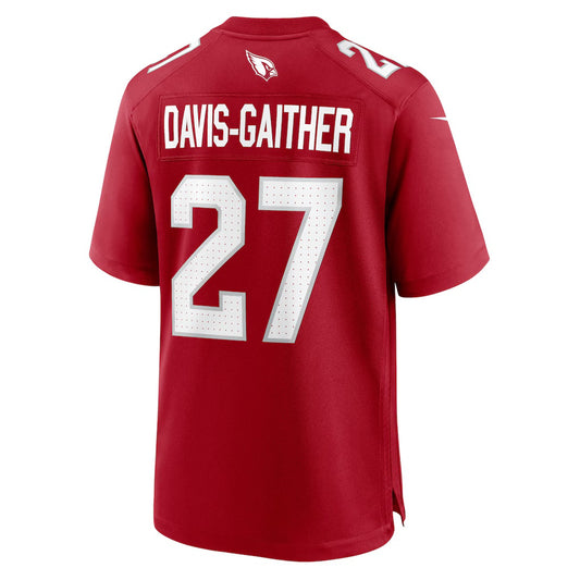 A.Cardinals #27 Akeem Davis-Gaither Cardinal RONA Team Game Jersey