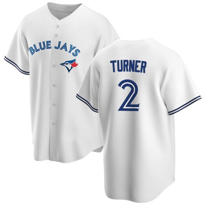 Toronto Blue Jays #2 Justin Turner White RONA Cool Base Stitched Jersey