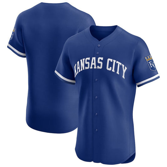 Kansas City Royals Royal RONA Alternate Vapor Premier Elite Patch Jersey