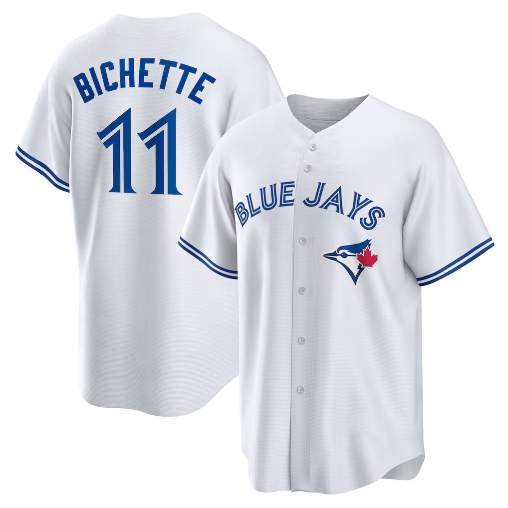 Toronto Blue Jays #11 Bo Bichette White RONA Replica Player Jersey