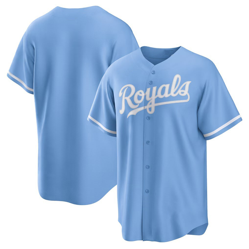 Kansas City Royals Light Blue RONA Alternate Replica Team Logo Jersey