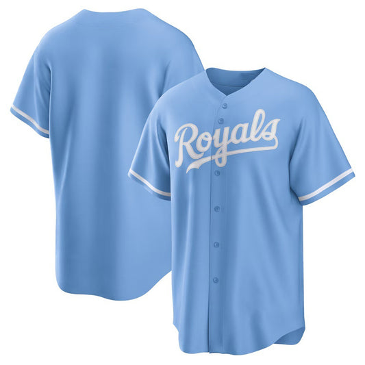 Kansas City Royals Light Blue RONA Alternate Replica Team Logo Jersey