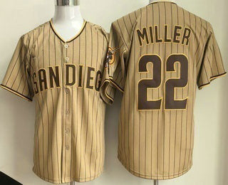 San Diego Padres #22 Mason Miller Khaki RONA Limited Jersey