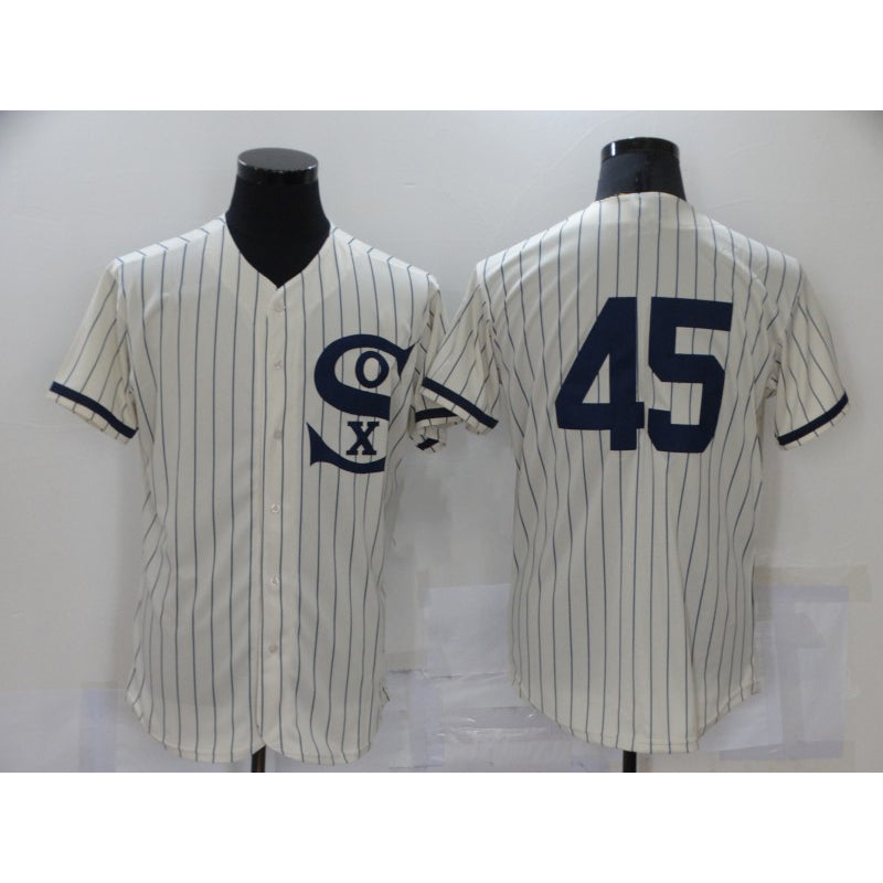 Chicago White Sox #45 Michael Jordan 2021 Cream Navy RONA Field of Dreams Flex Base Stitched Jersey