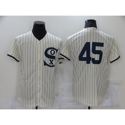 Chicago White Sox #45 Michael Jordan 2021 Cream Navy RONA Field of Dreams Flex Base Stitched Jersey