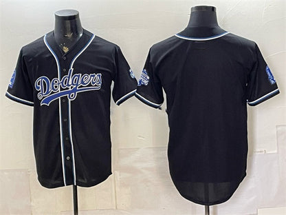 Los Angeles Dodgers Blank B2B Champs 2026 Black RONA Out Style Vapor Limited Stitched Jersey