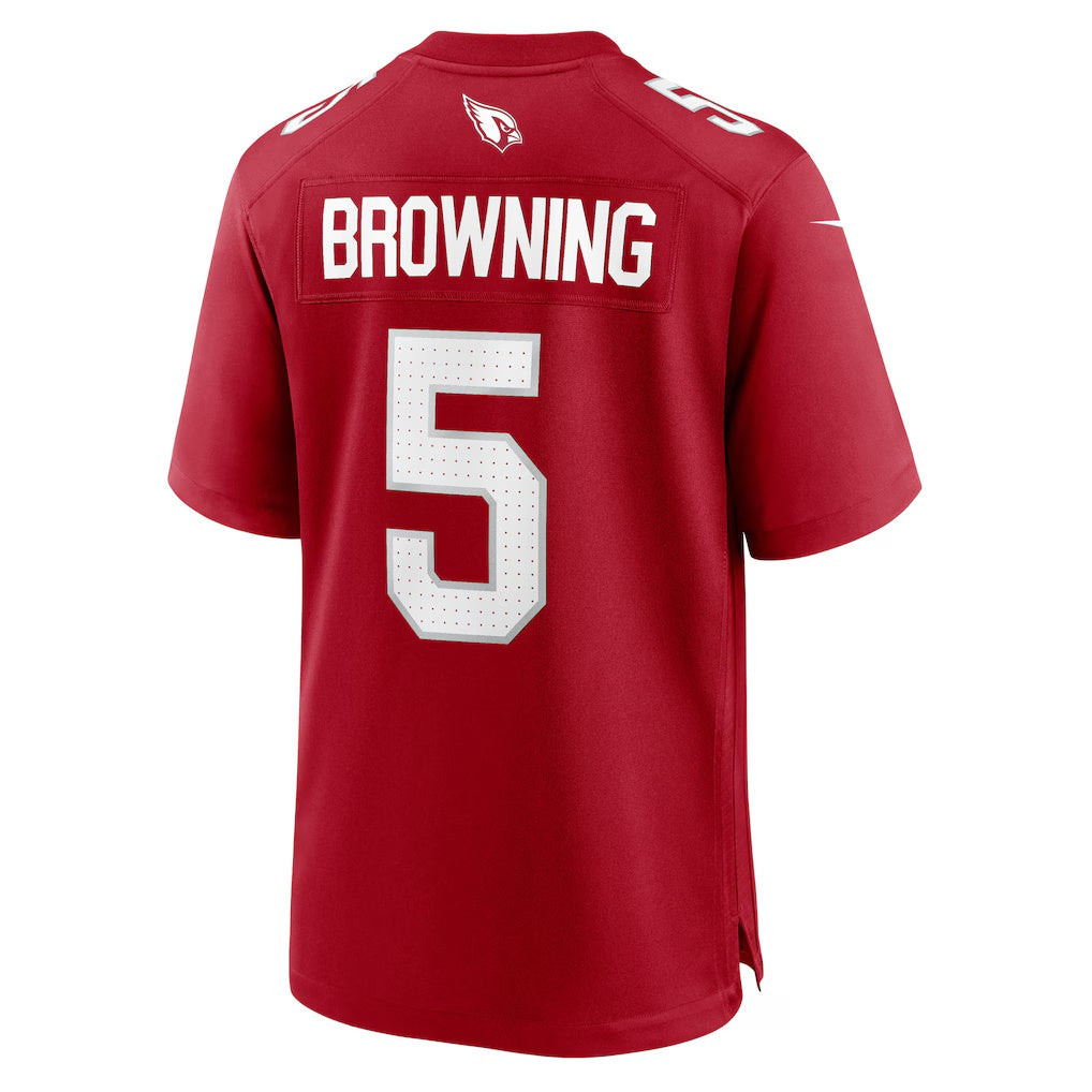 A.Cardinals #5 Baron Browning Cardinal RONA Team Game Jersey