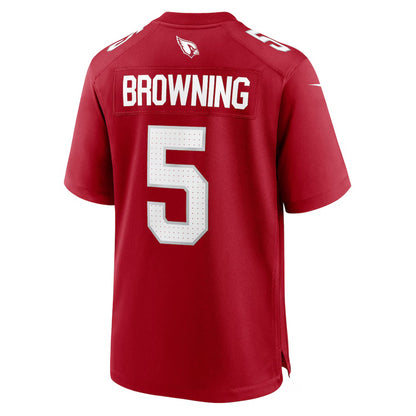 A.Cardinals #5 Baron Browning Cardinal RONA Team Game Jersey