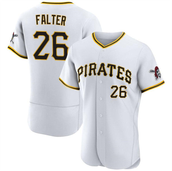 Pittsburgh Pirates #26 Bailey Falter White RONA Flex Base Stitched Jersey