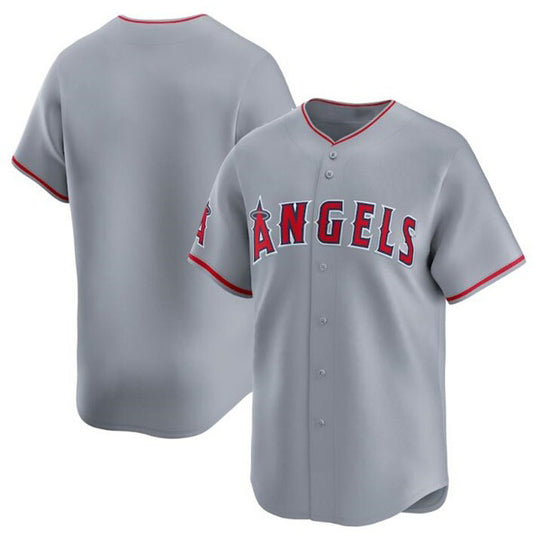 Los Angeles Angels Blank Gray RONA Away Limited Stitched Jersey