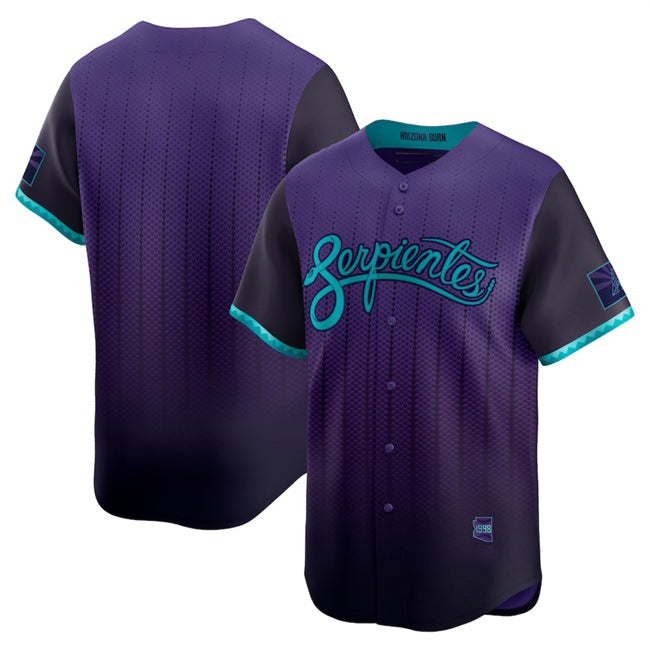 Arizona Diamondbacks Blank Purple RONA 2025 City Connect Limited Stitched Jersey