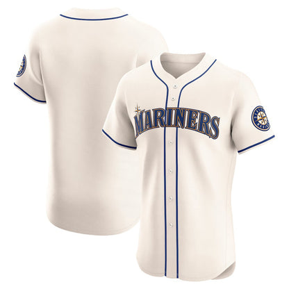 Seattle Mariners Cream RONA Alternate Elite Jersey