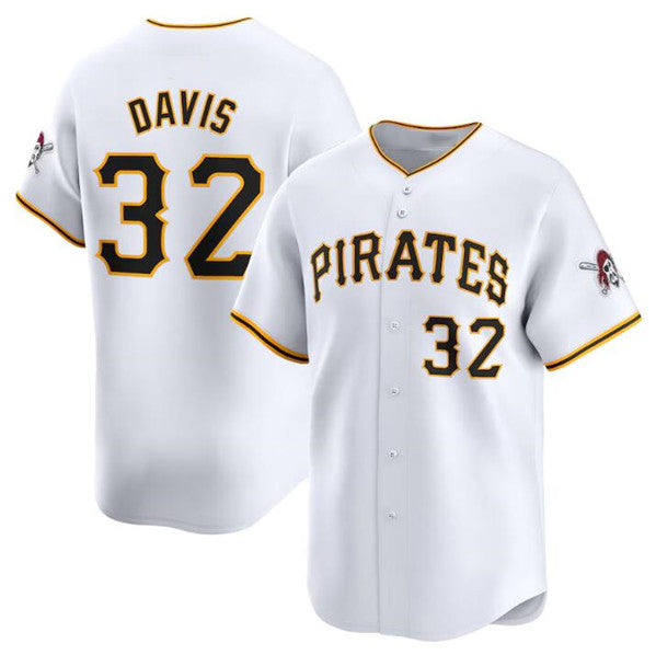 Pittsburgh Pirates #32 Henry Davis White RONA Home Limited Stitched Jersey