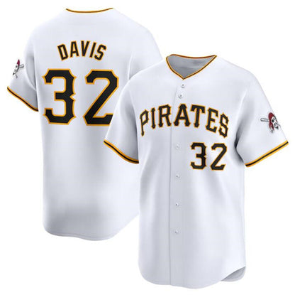 Pittsburgh Pirates #32 Henry Davis White RONA Home Limited Stitched Jersey