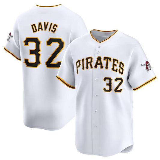Pittsburgh Pirates #32 Henry Davis White RONA Home Limited Stitched Jersey