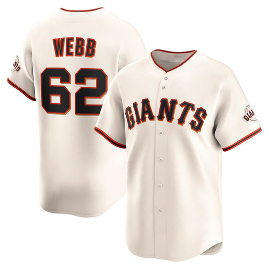 San Francisco Giants #62 Logan Webb Cream RONA Home Limited Player Jersey