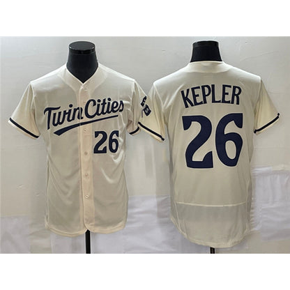 Minnesota Twins #26 Max Kepler Cream RONA Flex Base Stitched Jersey