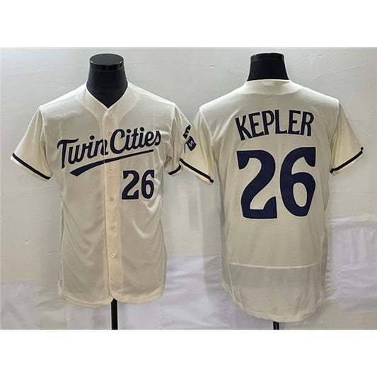 Minnesota Twins #26 Max Kepler Cream RONA Flex Base Stitched Jersey