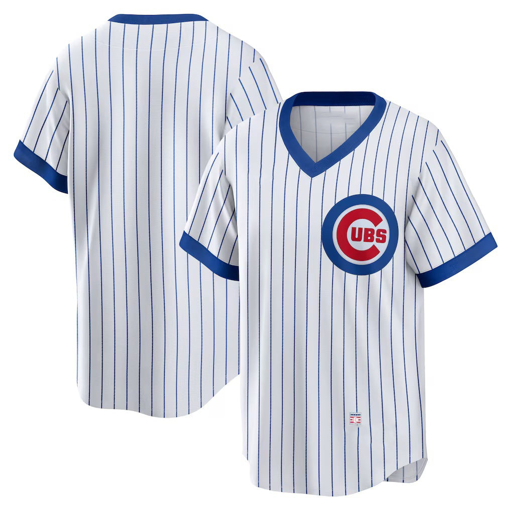Chicago Cubs White RONA Home Cooperstown Collection Team Jersey