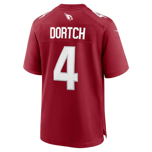 A.Cardinals #4 Greg Dortch Cardinal RONA Team Game Jersey
