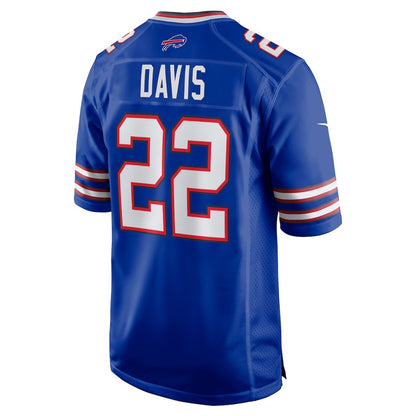 B.Bills #22 Ray Davis Royal RONA Game Jersey
