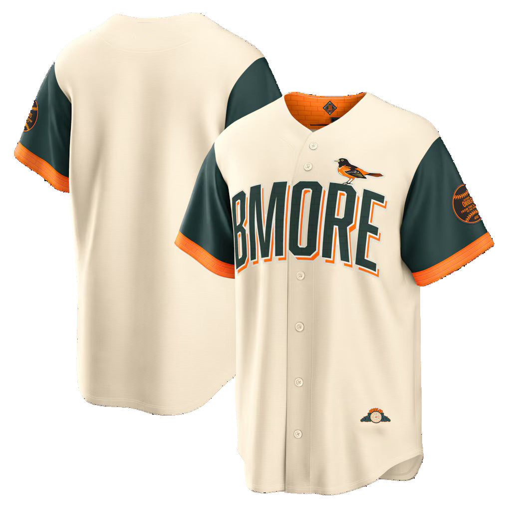 Baltimore Orioles Natural RONA 2026 City Connect Stadium Jersey