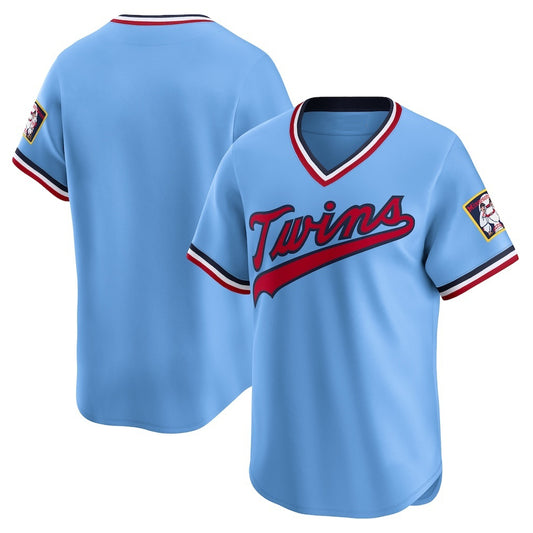 Minnesota Twins Light Blue RONA Cooperstown Collection Limited Jersey