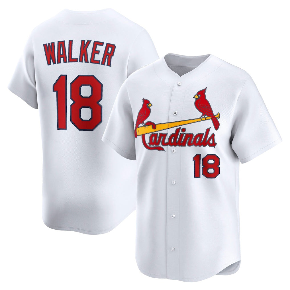 St. Louis Cardinals #18 Jordan Walker White RONA Home Limited Player Jersey