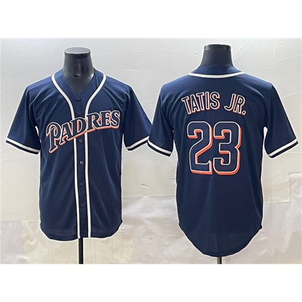 San Diego Padres #23 Fernando Tatis Jr. Navy RONA Stitched Jersey