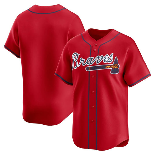 Atlanta Braves Red RONA Alternate Limited Jersey