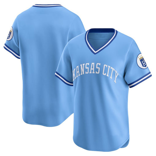 Kansas City Royals Light Blue RONA Cooperstown Collection Limited Jersey