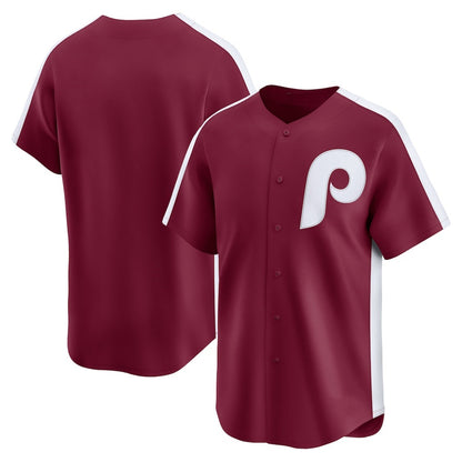 Philadelphia Phillies Maroon RONA Throwback Cooperstown Collection Limited Jersey
