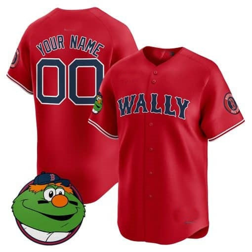 Custom Boston Red Sox Wally Vapor Premier Limited Jersey ¨C Red RONA