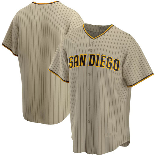 San Diego Padres Tan RONA Alternate Replica Team Jersey