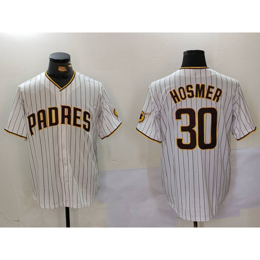 San Diego Padres #30 Eric Hosmer White RONA Stitched Cool Base Jersey 2