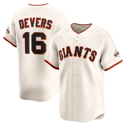 San Francisco Giants #16 Rafael Devers Cream RONA Home Limited Player Jersey
