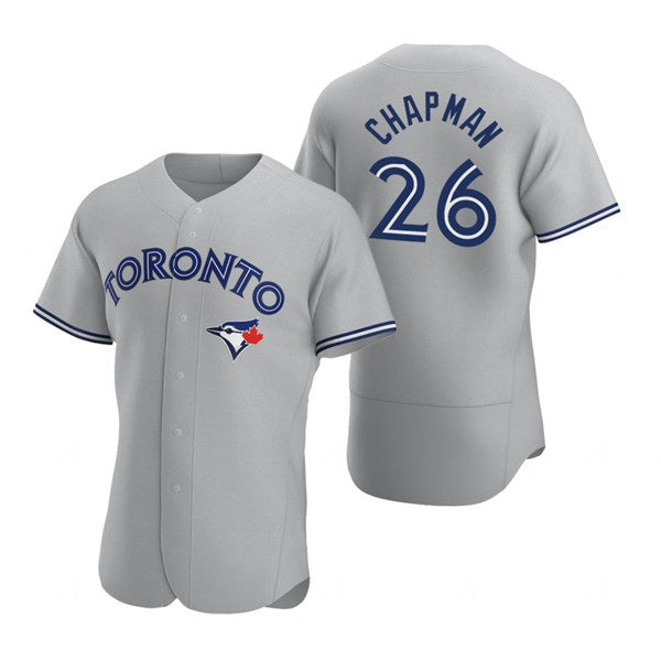 Toronto Blue Jays #26 Matt Chapman Grey RONA Flex Base Stitched Jersey