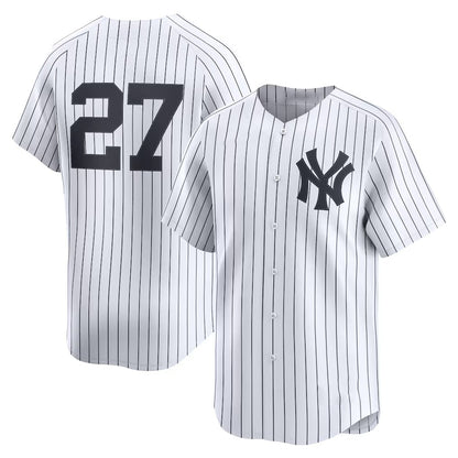 New York Yankees #27 Giancarlo Stanton White RONA Home Limited Player Jersey 2