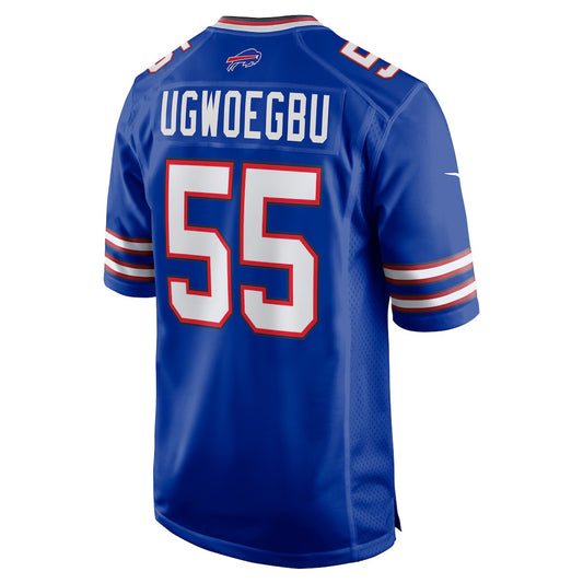 B.Bills #55 David Ugwoegbu Royal RONA Game Jersey