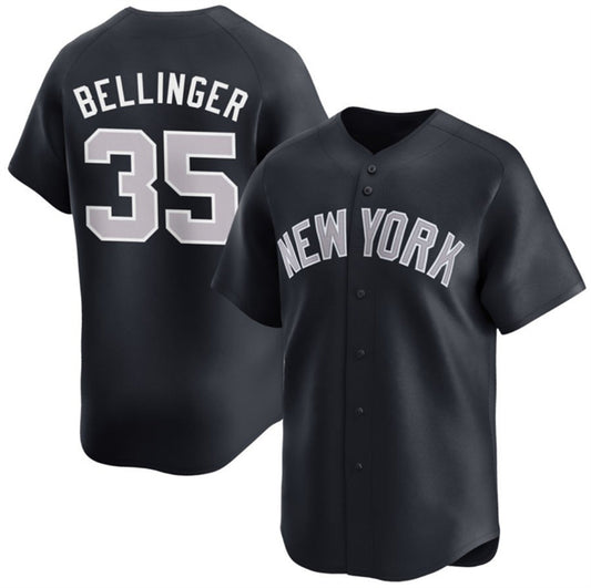 New York Yankees #35 Cody Bellinger Navy RONA 2024 Alternate Limited Stitched Jersey