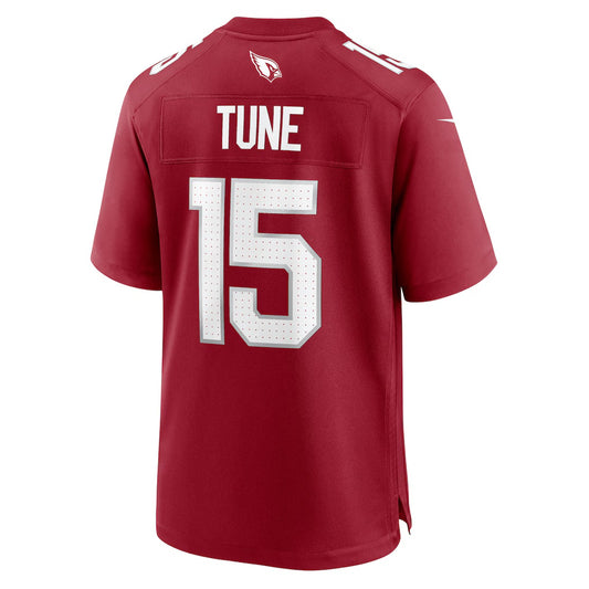 A.Cardinals #15 Clayton Tune Cardinal RONA Game Jersey