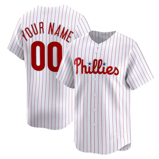 Custom Philadelphia Phillies White RONA HHome Limited Jersey