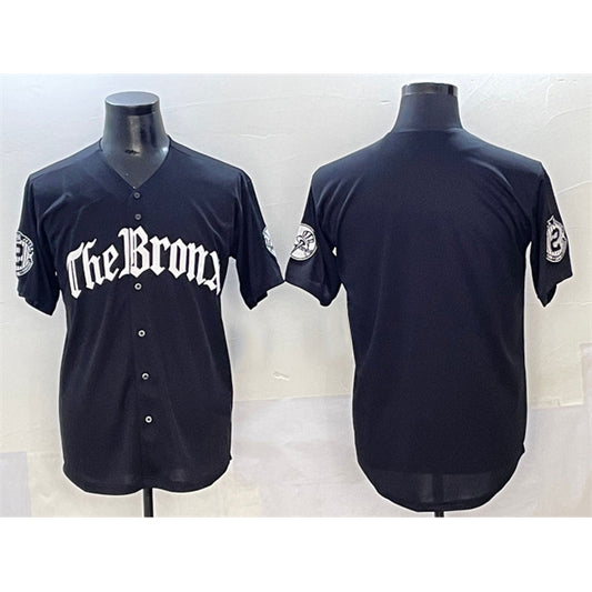 New York Yankees Blank Black RONA 'Gothic Legacy Edition' Vapor Premier Limited Stitched Jersey
