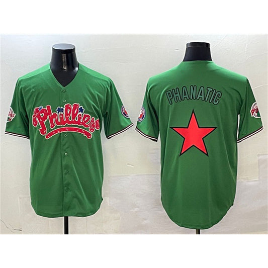Philadelphia Phillies Green RONA Phanatic Limited Stitched Jersey