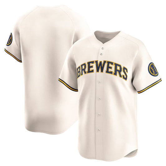 Milwaukee Brewers Cream RONA Home Limited Jersey