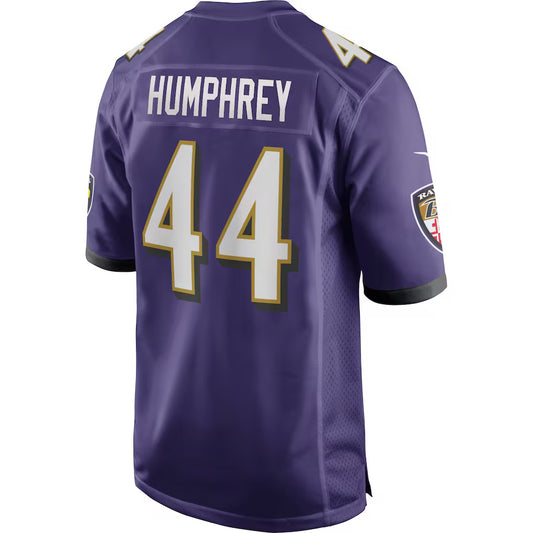 B.Ravens #44 Marlon Humphrey Purple RONA Game Jersey